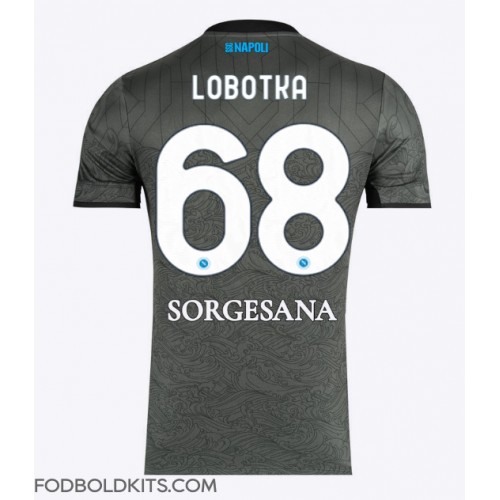 SSC Napoli Stanislav Lobotka #68 Tredjetrøje 2024-25 Kortærmet